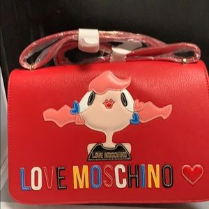 Red Moschino bag, purse! Crossbody